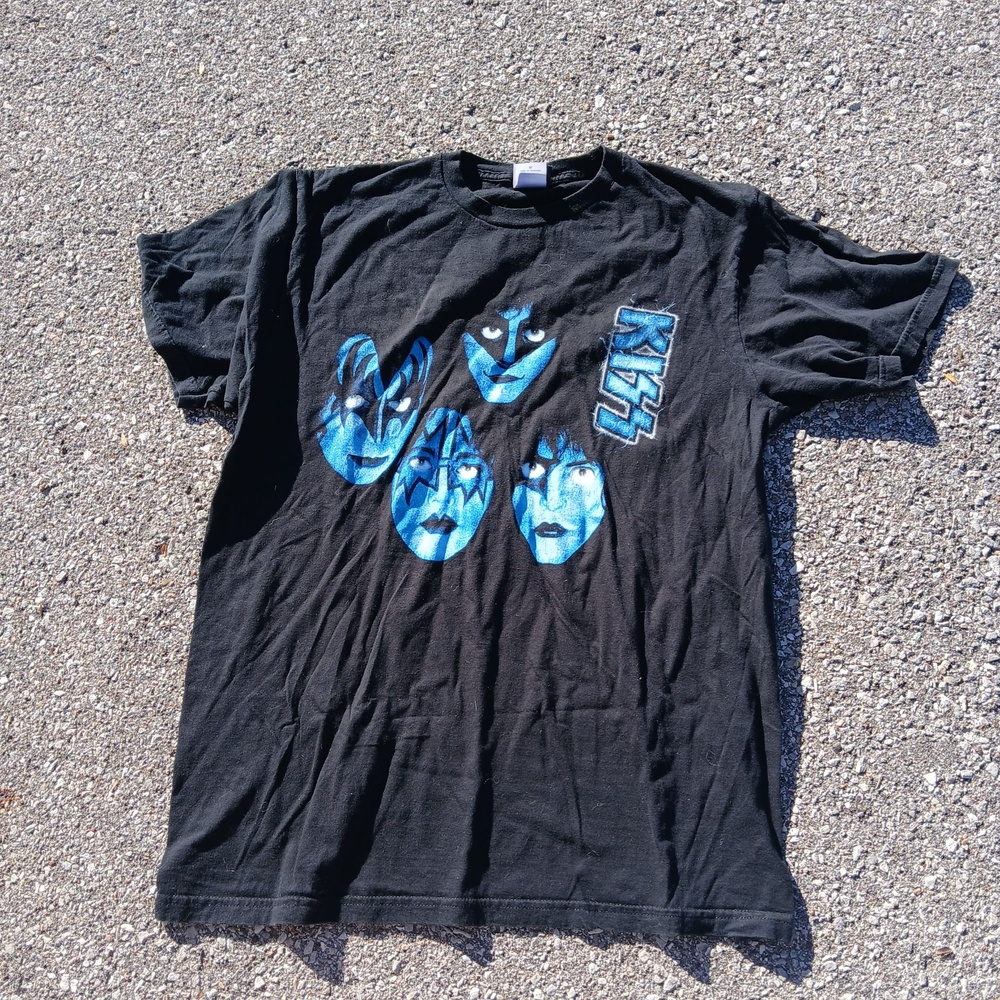 KISS Creatures Of The Night Shirt Mens XL Black Winterland Graphic Band Tee